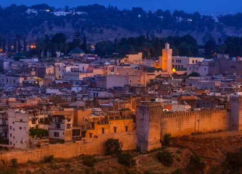 Viaje de 7 días desde Casablanca a Marrakech con noche en el desierto
